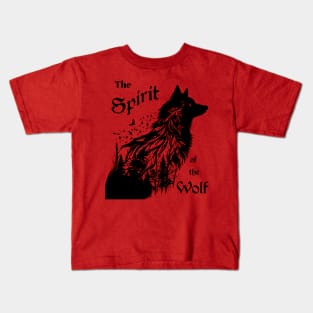 The Spirit of the Wolf Kids T-Shirt